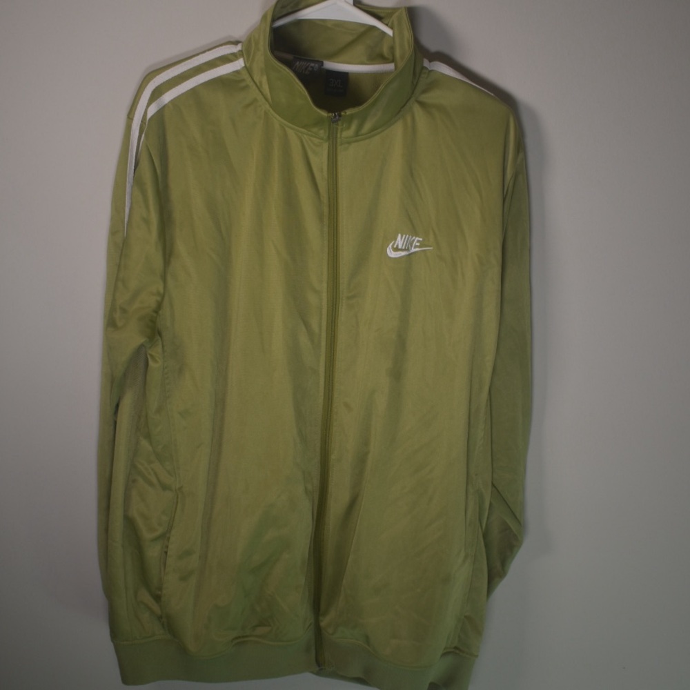 Nike Mens olive green jacket